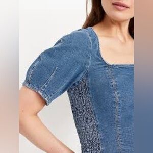 Old Navy Denim Crop Top  🤠